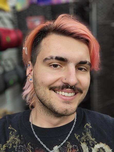 headshot of piercing artist Nick Fanella